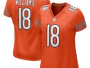 Caleb Williams Chicago Bears Nike Women's Alternate 2024 NFL Draft Game Jersey - Orange