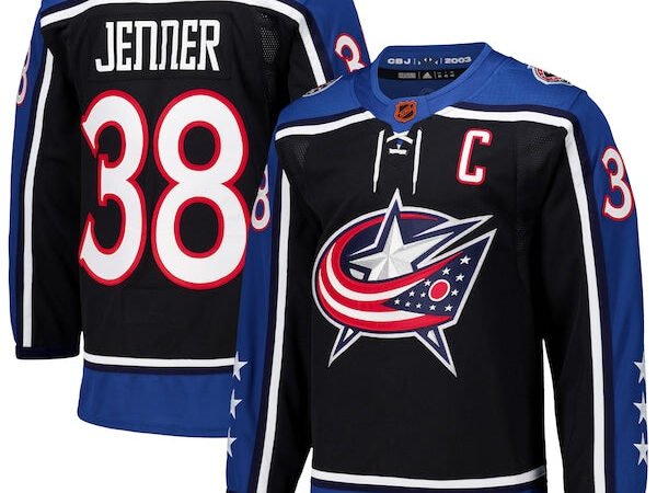 Boone Jenner Columbus Blue Jackets adidas Reverse Retro 2.0 Authentic Player Jersey - Black
