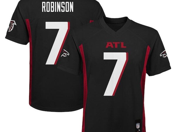 Bijan Robinson Atlanta Falcons Preschool Replica Player Jersey - Black