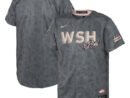 Washington Nationals Nike Preschool 2022 City Connect Replica Jersey - Gray