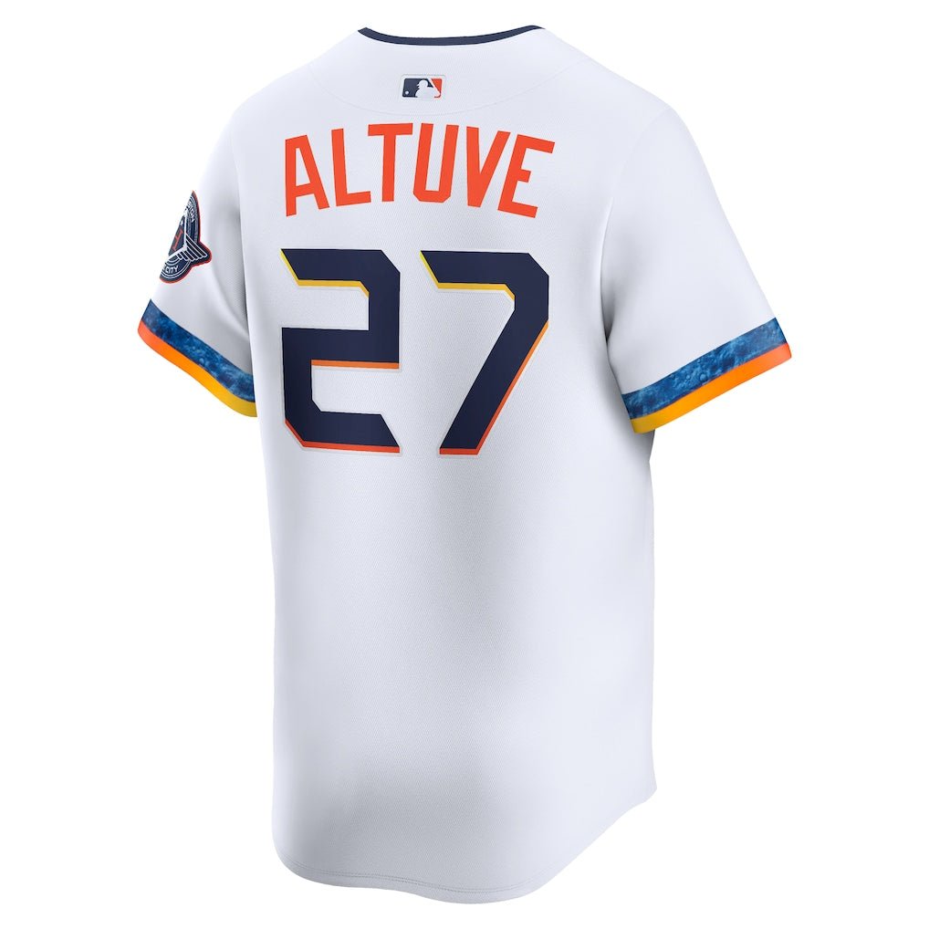 Jose Altuve Houston Astros Nike 2025 City Connect Limited Player Jersey - White