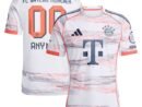 Bayern Munich adidas 2025/26 Away Replica Custom Jersey - White