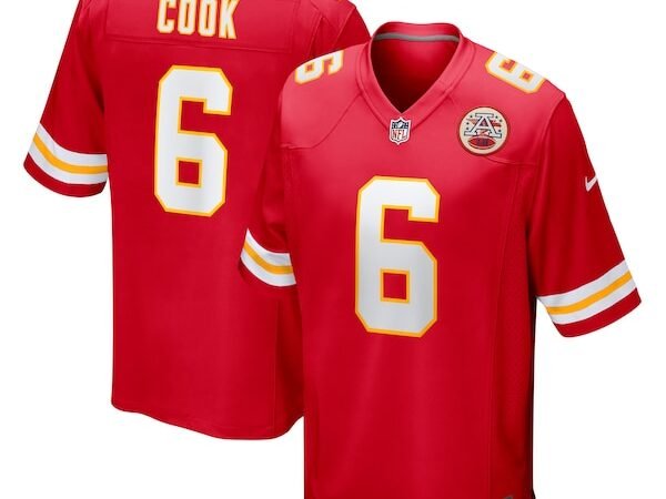 Bryan Cook Kansas City Chiefs Nike Game Player Jersey - Red