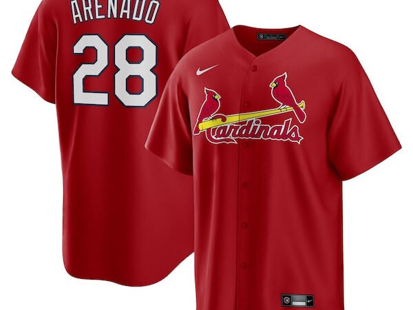 Nolan Arenado St. Louis Cardinals Nike Alternate Official Replica Player Jersey - Red