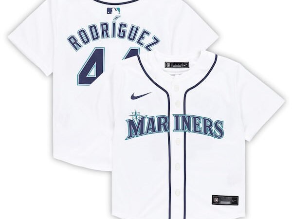 Julio Rodríguez Seattle Mariners Nike Preschool Home Game Jersey - White
