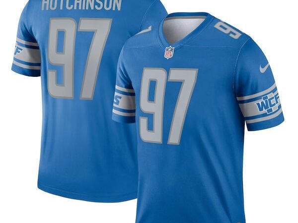 Aidan Hutchinson Detroit Lions Nike Legend Jersey - Blue