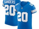 Barry Sanders Detroit Lions Nike Retired Player Vapor F.U.S.E. Elite Jersey - Blue/Black