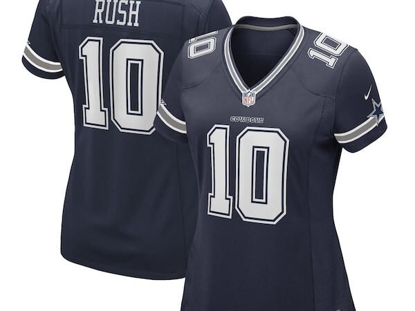 Cooper Rush Dallas Cowboys Nike Women's Game Player Jersey - Navy
