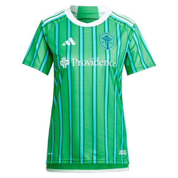 Cristian Roldan Seattle Sounders FC adidas Women's 2024 The Anniversary Kit Replica Player Jersey – Green