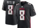 Kyle Pitts Sr. Atlanta Falcons Nike Team  Game Jersey - Black