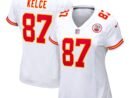 Travis Kelce Kansas City Chiefs Nike Women's Game Jersey - White