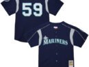 Felix Hernandez Seattle Mariners Cooperstown Collection Batting Practice Jersey – Navy