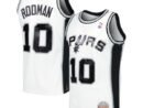 Dennis Rodman San Antonio Spurs  2001/02 Hardwood Classics Swingman Jersey - White