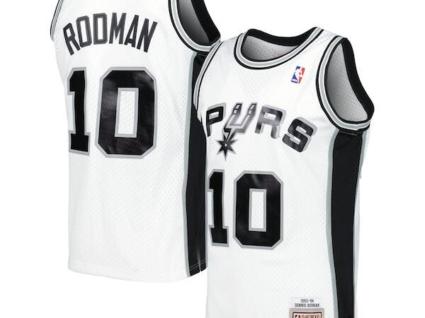Dennis Rodman San Antonio Spurs  2001/02 Hardwood Classics Swingman Jersey - White