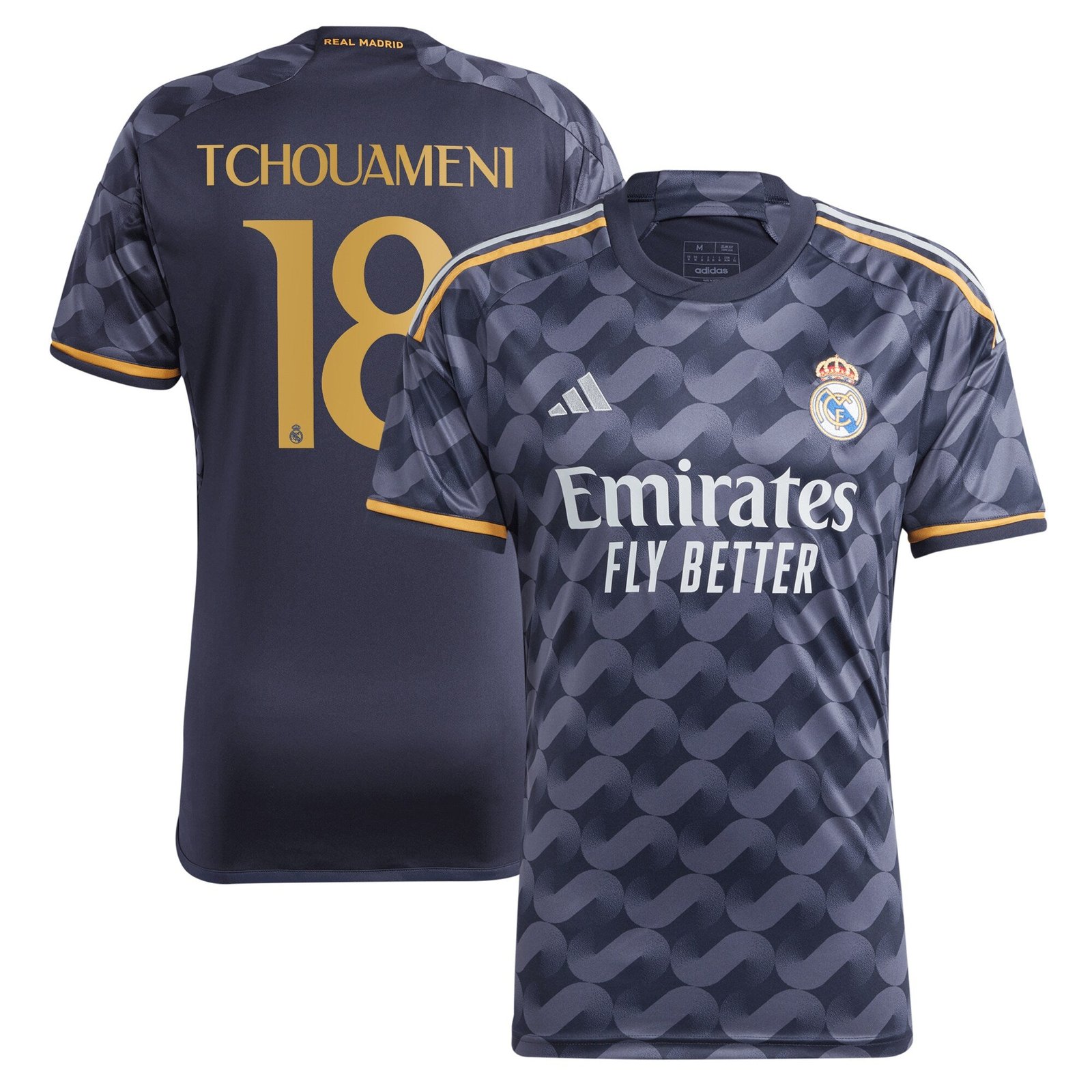 Aurélien Tchouaméni Los Merengues adidas 2023/24 Home Replica Player Jersey - White/Navy