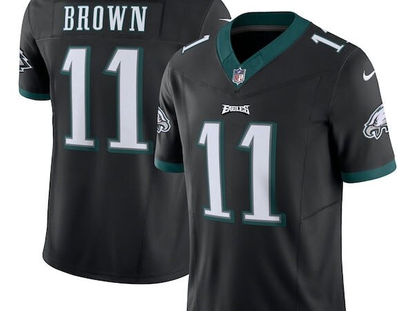 A.J. Brown Philadelphia Eagles Nike Vapor F.U.S.E. Limited Jersey - Black