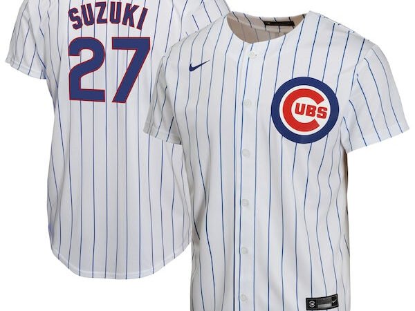 Seiya Suzuki Chicago Cubs Nike Youth Home Game Jersey - White