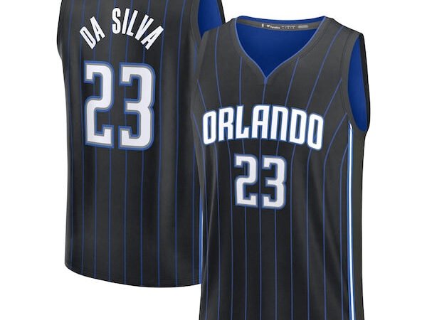 Tristan da Silva Orlando Magic  2024 NBA Draft Fast Break Player Jersey - Icon Edition - Black