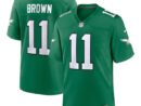 A.J. Brown Philadelphia Eagles Nike Alternate Game Player Jersey - Kelly Green