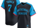 Trea Turner National League Nike 2024 MLB All-Star Game Limited Player Jersey - Navy