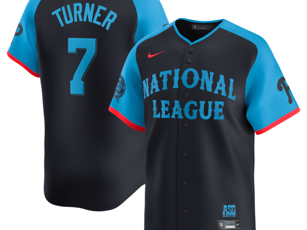 Trea Turner National League Nike 2024 MLB All-Star Game Limited Player Jersey - Navy