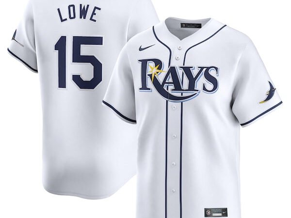Josh Lowe Tampa Bay Rays Nike Home Limited Player Jersey - White