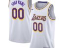 Los Angeles Lakers Nike Unisex Swingman Custom Jersey White - Association Edition