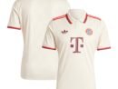 Bayern Munich adidas Originals Youth  2024/25 Third Replica Jersey - Cream