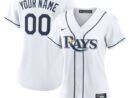 Tampa Bay Rays Nike Women's Home Custom Replica 2.0 Jersey - White