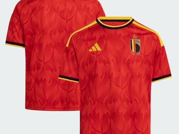 Belgium National Team adidas Youth FIFA x World Cup 2026 Home Replica Jersey - Red