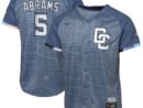 CJ Abrams Washington Nationals Nike Youth City Connect 2025 Limited Jersey - Blue