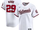 James Wood Washington Nationals Nike Youth Home Limited Player Jersey - White