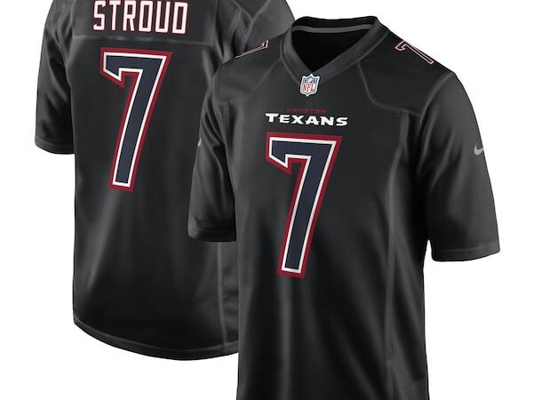 C.J. Stroud Houston Texans Nike Fashion Game Jersey - Black