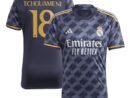 Aurélien Tchouaméni Los Merengues adidas 2023/24 Away Replica Player Jersey - Navy/White