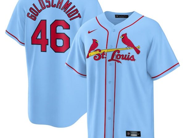 Paul Goldschmidt St. Louis Cardinals Nike Alternate Replica Player Name Jersey - Light Blue