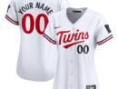 Minnesota Twins Nike Women's Home Limited Custom Jersey - White