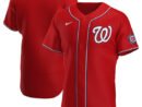 Washington Nationals Nike Alternate Authentic Team Jersey - Red