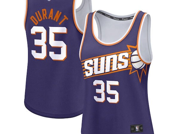 Kevin Durant Phoenix Suns Women's Fast Break Player Jersey - Icon Edition - Purple