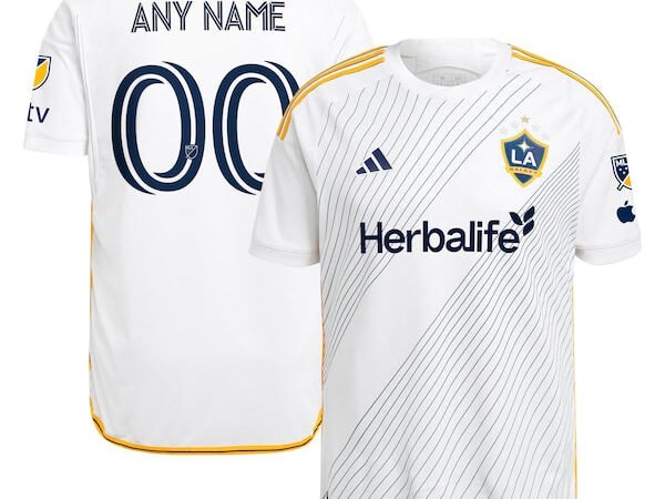 LA Galaxy adidas 2024 Angeleno Kit Authentic Custom Jersey - White