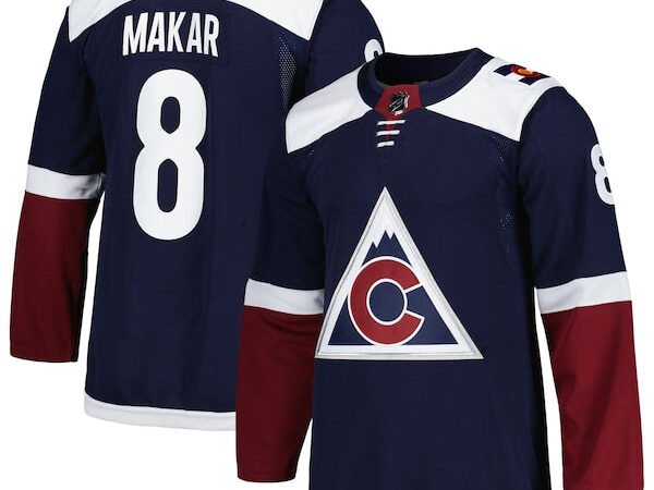 Cale Makar Colorado Avalanche adidas Alternate Primegreen Authentic Pro Player Jersey - Navy