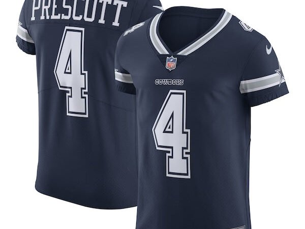 Dak Prescott Dallas Cowboys Nike Vapor Elite Player Team Jersey - Navy/White