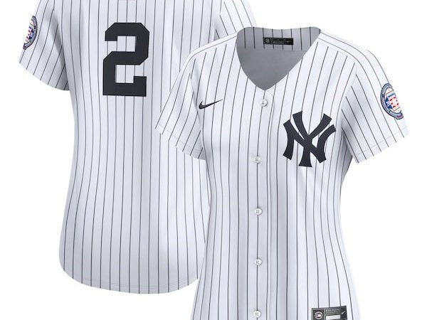 Derek Jeter New York Yankees Nike Women's Home Limited Player Jersey - White