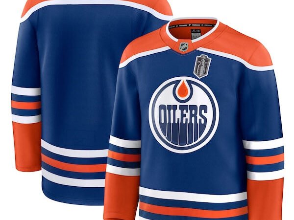 Edmonton Oilers 2025 Stanley Cup Final Home Premium Jersey - Royal