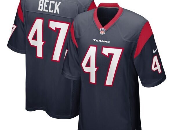 Andrew Beck Houston Texans Nike Team Game Jersey - Navy