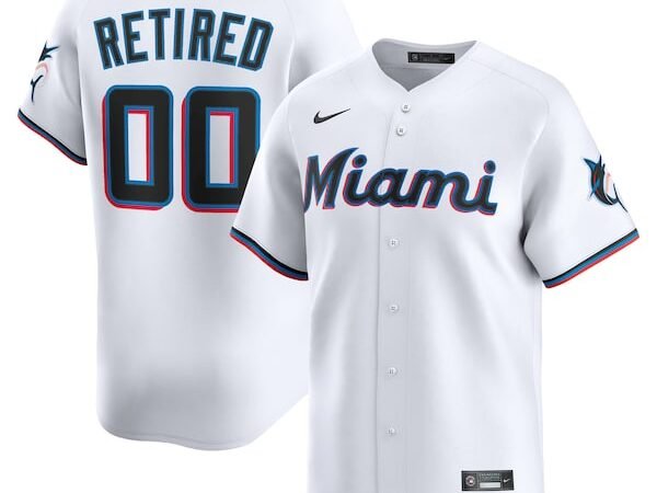 Miami Marlins Nike Home Limited Pick-A-Player Retired Roster Jersey - White