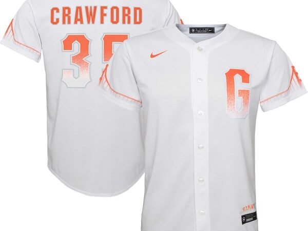 Brandon Crawford San Francisco Giants Nike Toddler City Connect Replica Player Jersey - White