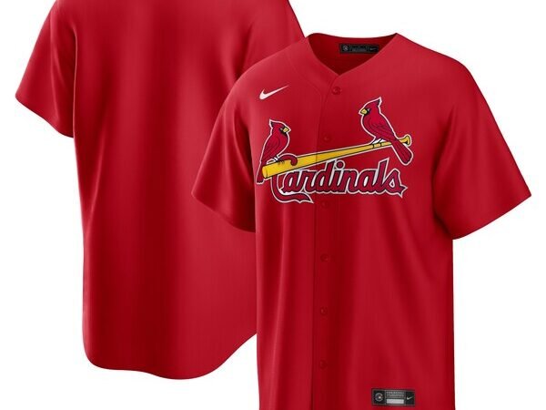 St. Louis Cardinals Nike Big & Tall Alternate Replica Team Jersey - Red