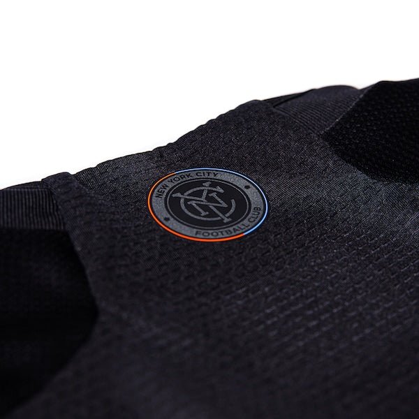 New York City FC adidas 2024 24/7 Kit Authentic Jersey – Black