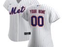 New York Mets Nike Women's Home Replica Custom Jersey - White