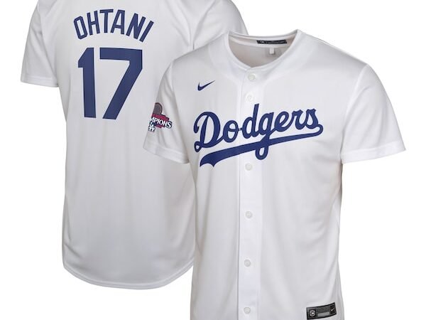 Shohei Ohtani Los Angeles Dodgers Nike Youth 2024 World Series Champions Home Game Player Jersey - White